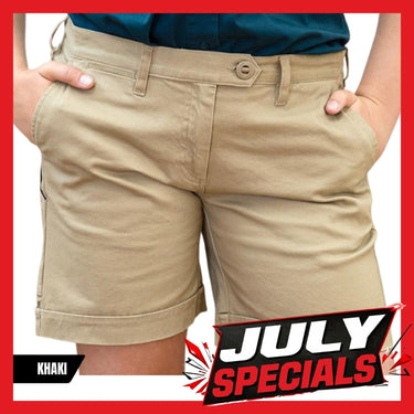 Shorts Original Regular 'Outdoor All-Rounder' (Khaki) - Women's Workwear