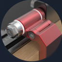 An albow joint has been added to the flip stop, allowing for ajdustment of the flip stop's position when installing a sub fence, ensuring a gap-free fit between the flip stop and the sub fence.