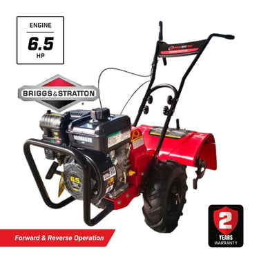 BBT Commercial Cultivator Tiller - Briggs & Stratton Vanguard 6.5HP - 2-Year Warranty