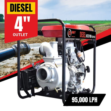 BBT 4" Diesel Trash  Pump - 10HP Electric Start