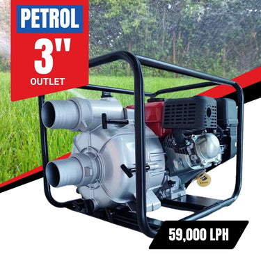 BBT 3" Petrol Trash  Pump - 6.5HP