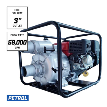BBT 3" Petrol Trash Pump - 6.5HP