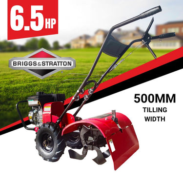 BBT Commercial Cultivator Tiller 6.5hp Petrol Vanguard Briggs & Stratton - 2yrw