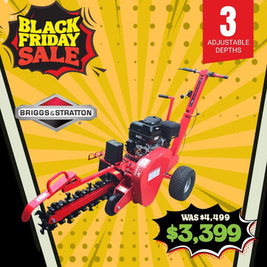 BBT Trencher Digger 13.5hp XR2100 Briggs & Stratton - 2-Year Warranty
