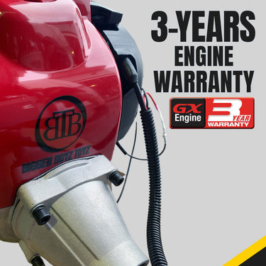 3 years engine warranty