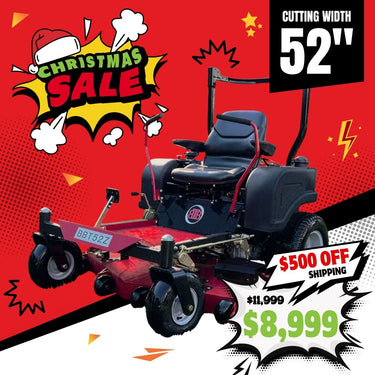 BBT Apache 52" Zero Turn Ride-On Mower - 22HP Briggs & Stratton - 2-Year Warranty
