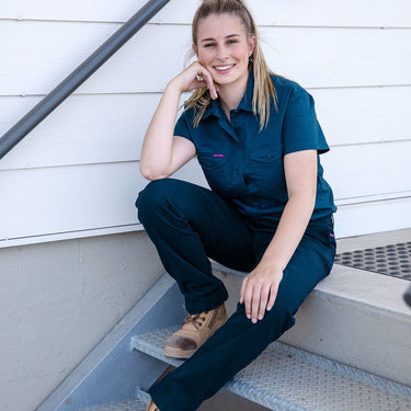 Green Hip - Pants Original 'Gardener Gal' (Navy Blue) - Women's Workwear