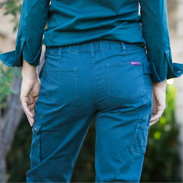 Green Hip - Pants Give Cargo 'Every Bron, Vick and Sally' (Gardener Green) - Women's Workwear