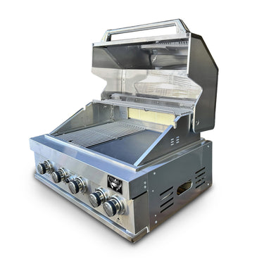 Bull BBQ 5-Burner Built-in Outdoor Kitchen with Rotisserie – #304 Stainless Steel