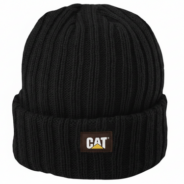 Cat Rib Watch Beanie Graphite