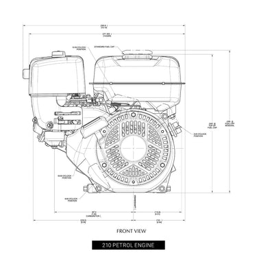 Engine View Front