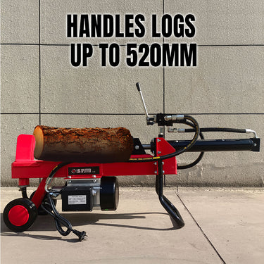 BBT 7/10T Electric Hydraulic Wood Log Splitter - Smart-Return Control Valve