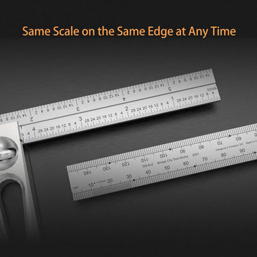 Same scale on the same edge at any time