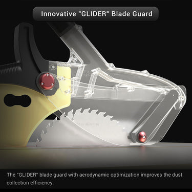 Innovative "Glider" Blade Guard