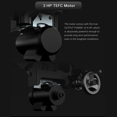 3 HP TEFC Motor