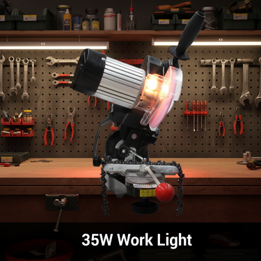 BBT 230W Commercial Chainsaw Sharpener with CAM-LOCK & 2-Year Warranty