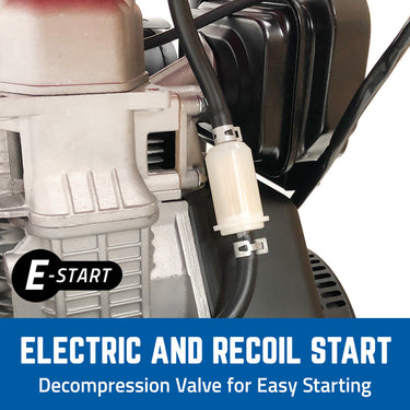 Electric and Recoil Start