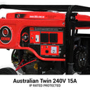 Australian Twin 240V 15A