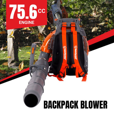 BBT 76cc 2-Stroke 6hp Backpack Mega Blower