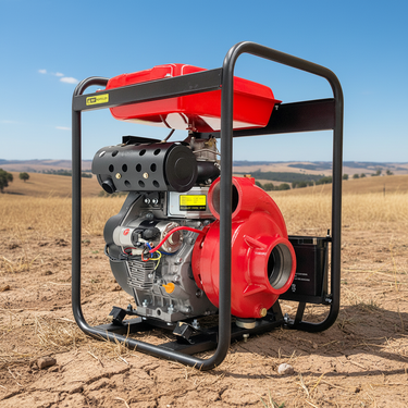 BBT 4" Diesel High Pressure Cast Iron Water Pump 11hp Electric Start